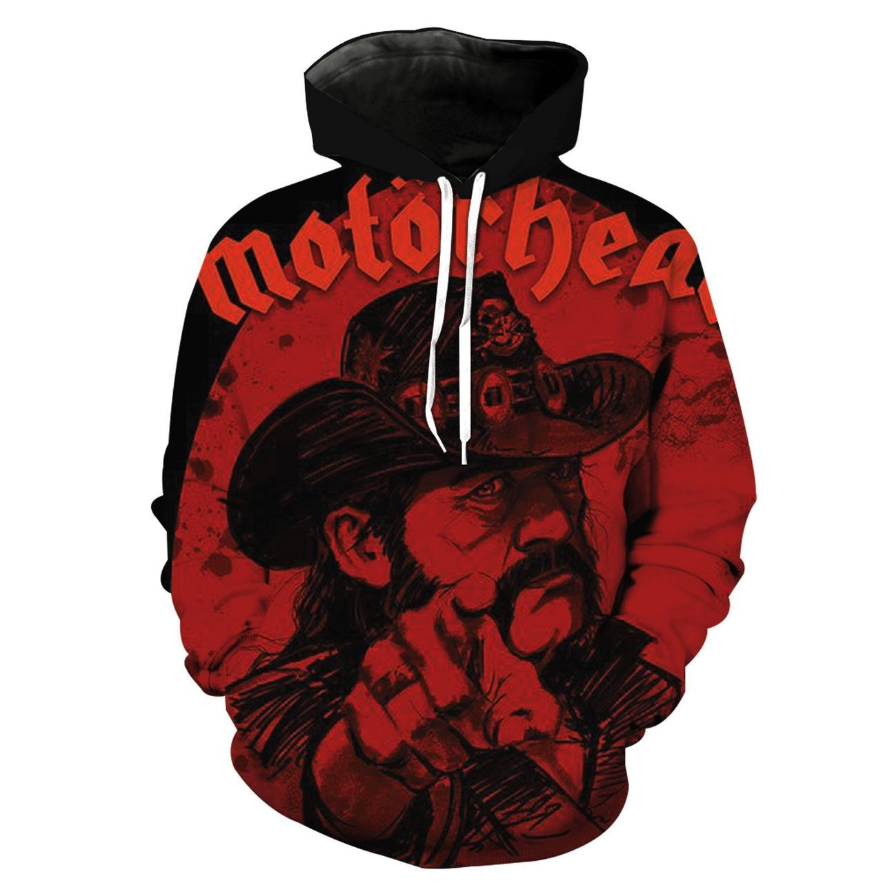 Motorhead 3D All Over Print Hoodie, Zip Hoodie