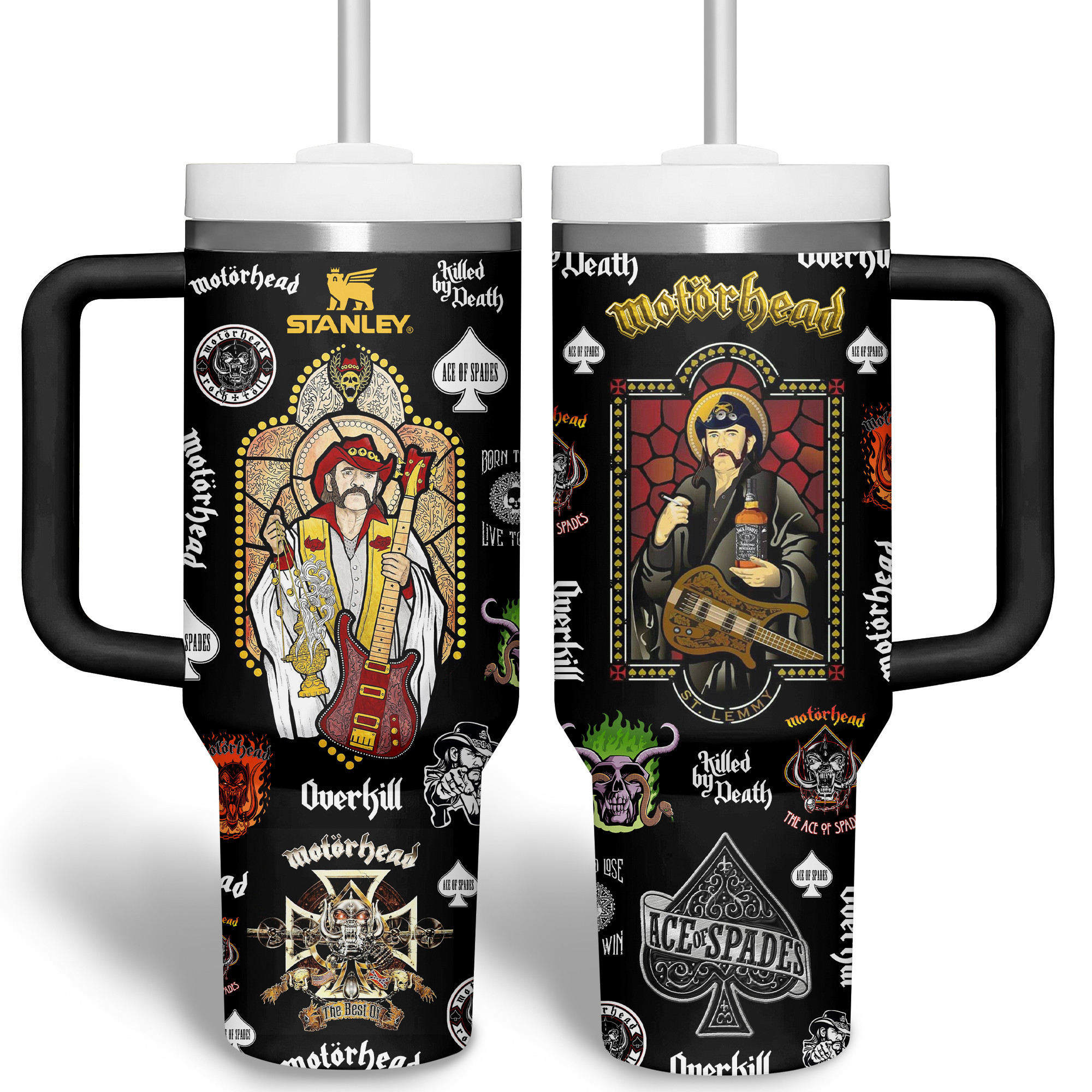 Motorhead Music Custom Stanley Cup 40 oz 30 oz Tumbler With HandleTVC2301343