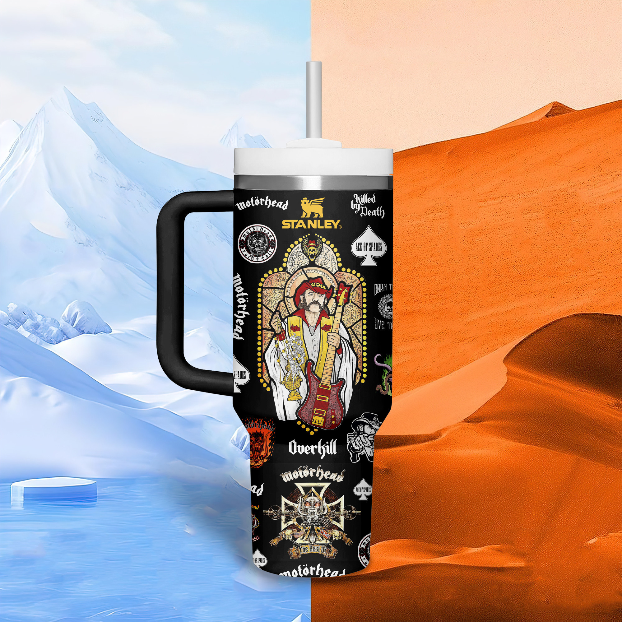 Motorhead Music Custom Stanley Cup 40 oz 30 oz Tumbler With HandleTVC2301343 - Image 3