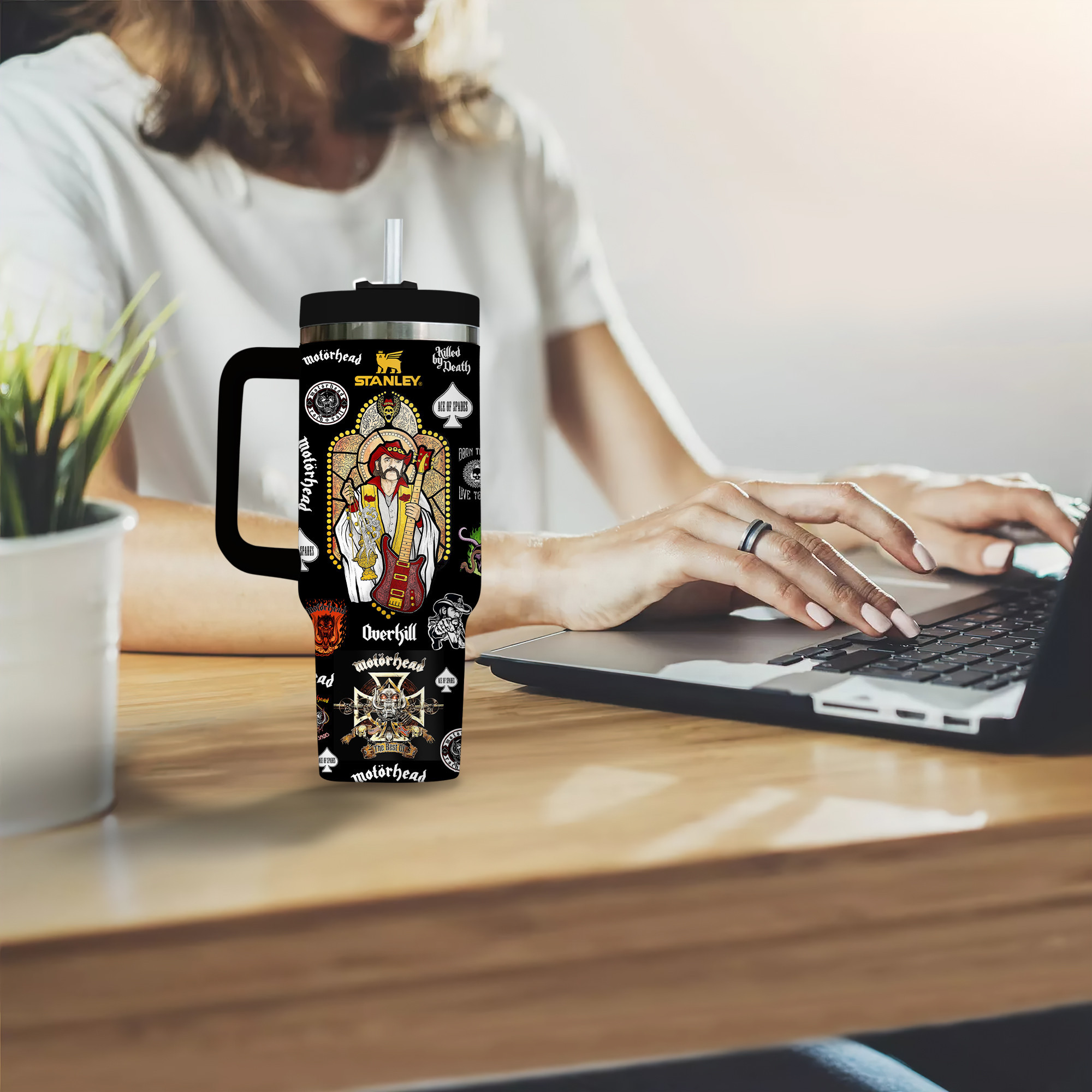Motorhead Music Custom Stanley Cup 40 oz 30 oz Tumbler With HandleTVC2301343 - Image 5