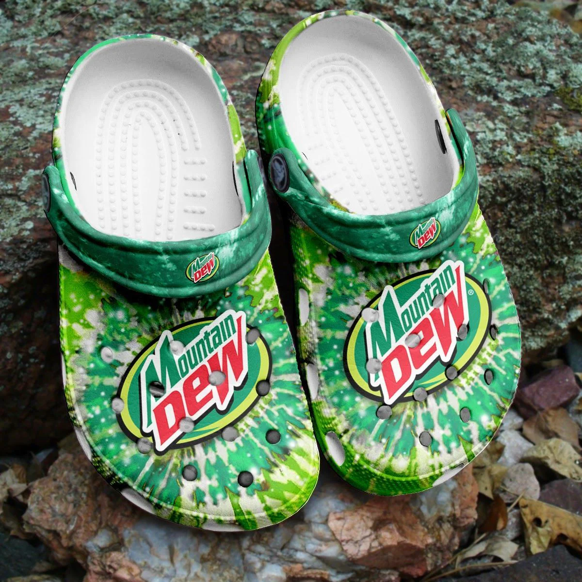 Mountain Dew Crocband Clogs Crocs Comfortable Shoes For Men Women