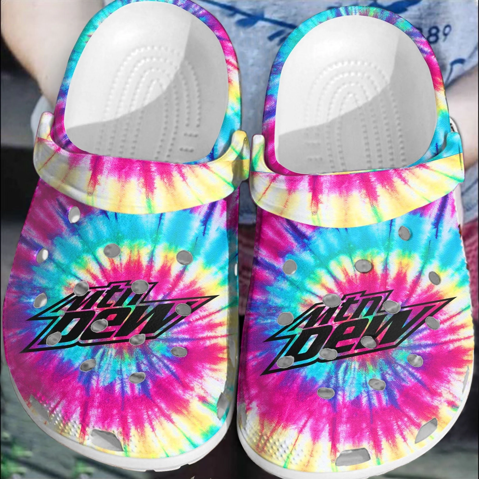 Mountain Dew Crocband Crocs Comfortable Clogs Shoes For Men Women