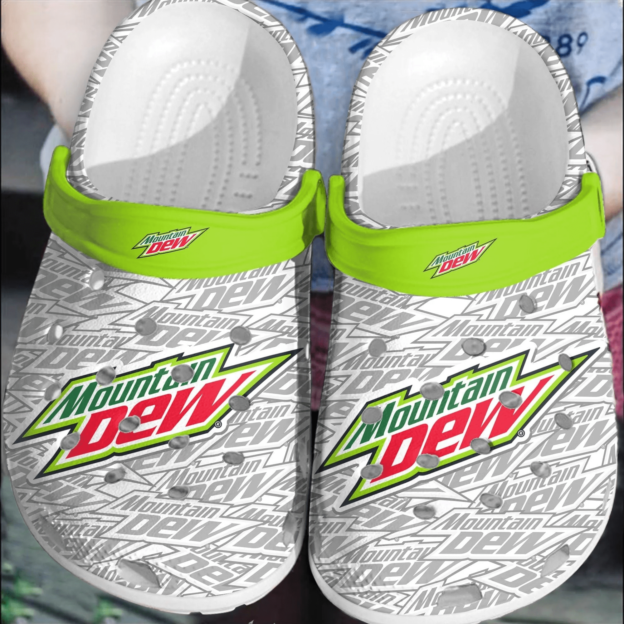 Mountain Dew Crocband Crocs Comfortable Shoes Clogs For Men Women