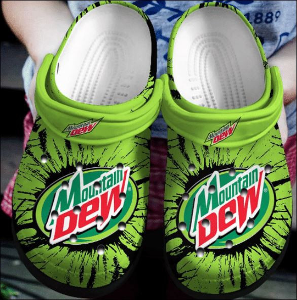 Mountain Dew Drink Power I Gift Art Rubber clog Shoes Comfy Footwear