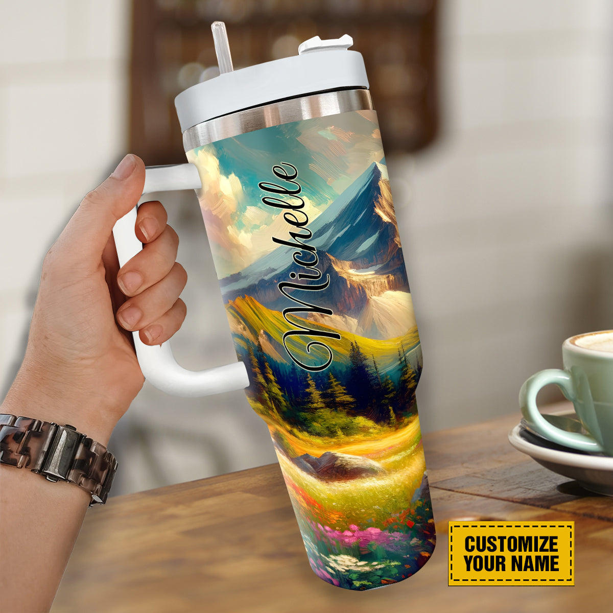 Mountain Meadow Faith Custom Stanley Cup 40 oz 30 oz Tumbler With HandleTVC2301692 - Image 3