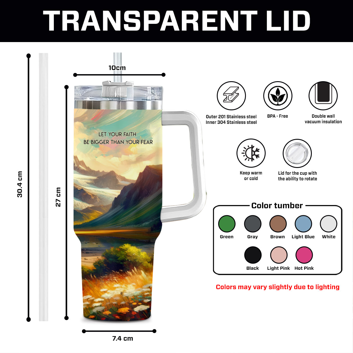 Mountain Meadow Faith Custom Stanley Cup 40 oz 30 oz Tumbler With HandleTVC2301692 - Image 8