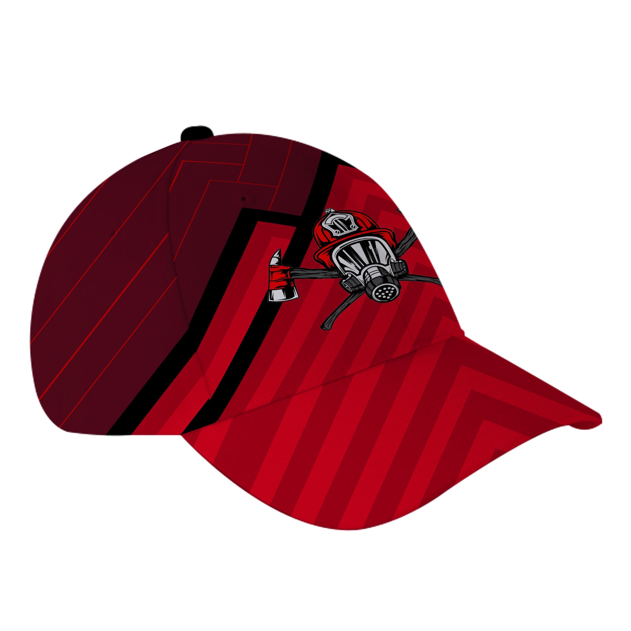 Mountain Shape Firefighter Hat Classic Cap Trucker Hats Custom Hats Gifts For Men & Women