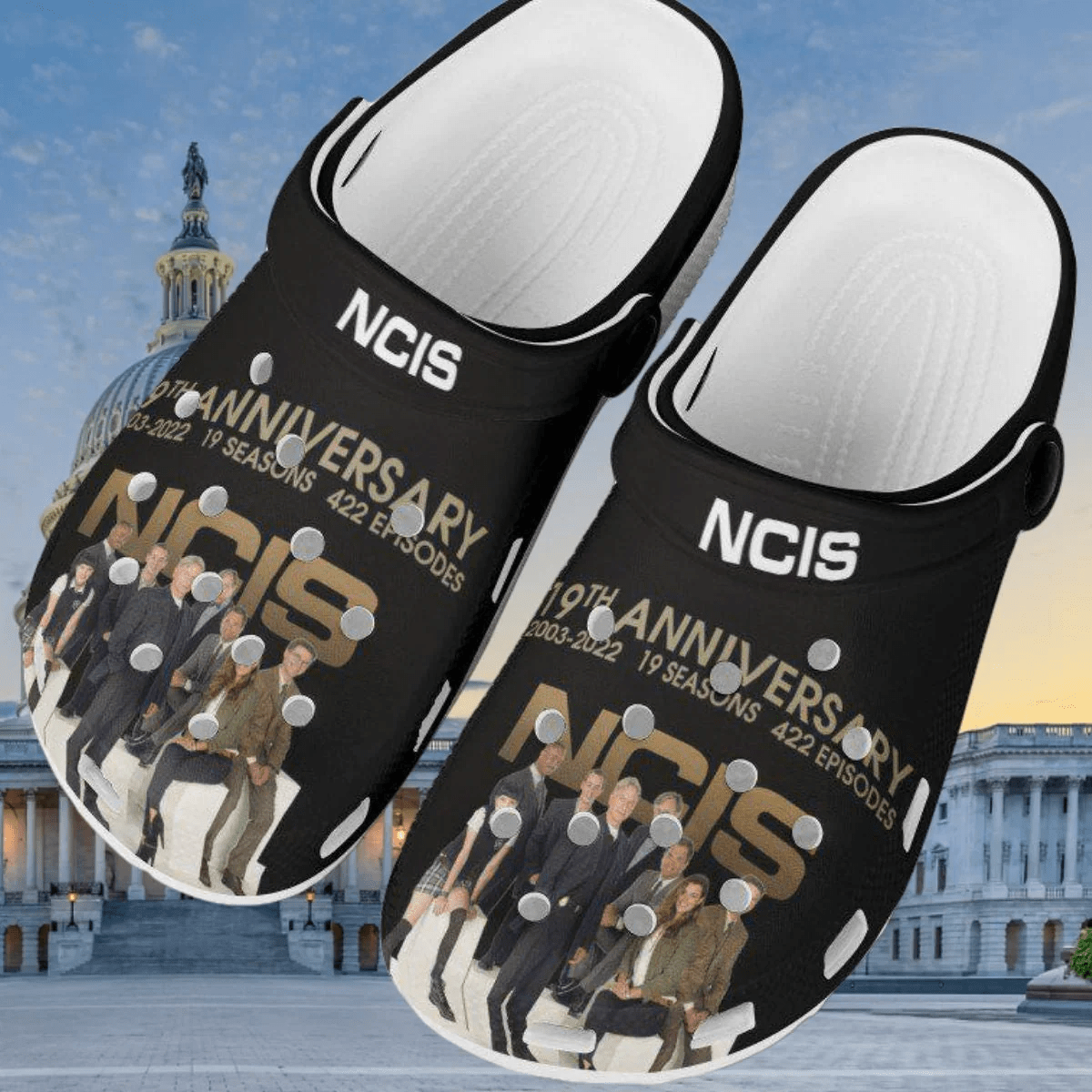 Movie Shoes NCIS: Los Angeles Crocs Crocband Clogs Shoes For Men Women