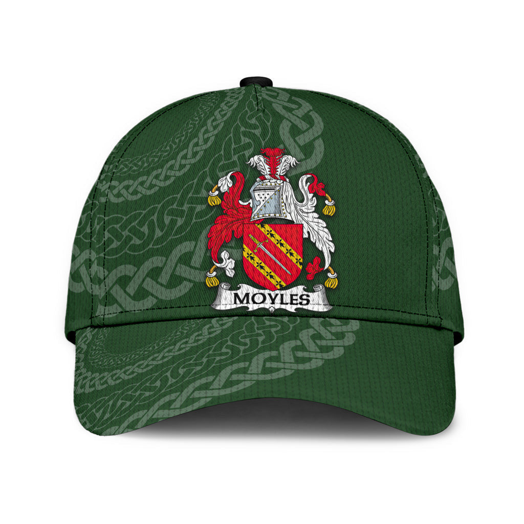 Moyles Coat Of Arms - Irish Family Crest St Patrick's Day Hat Classic Cap Trucker Hats Custom Hats Gifts For Men & Women