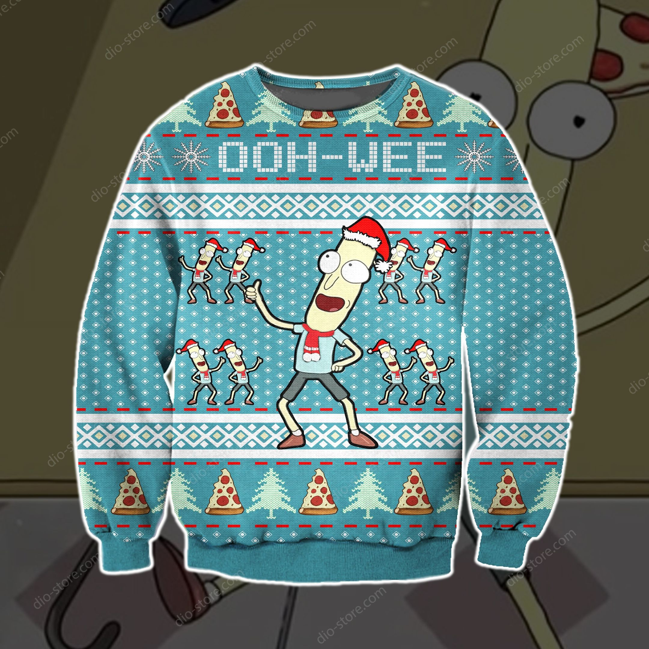 Mr. Poopybutthole Ugly Christmas Sweater Adult 3D Funny Matching for family