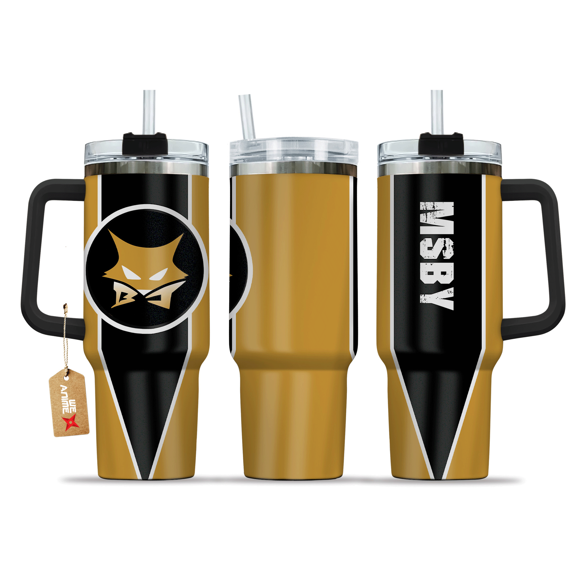 MSBY Black Jackals Haikyuu Anime Custom Stanley Cup 40 oz 30 oz Tumbler With HandleTVC2301211