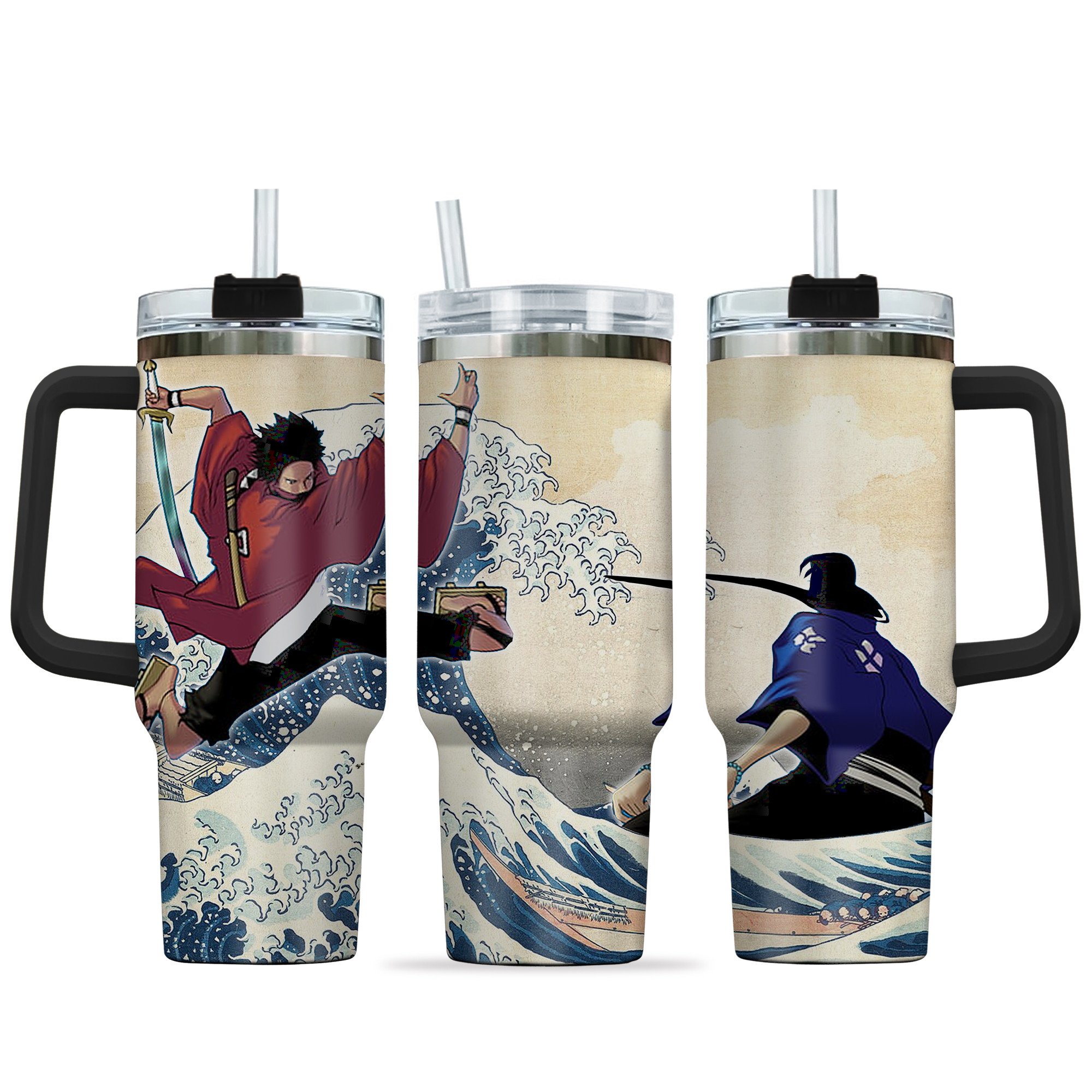 Mugen x Jin Anime Custom Stanley Cup 40 oz 30 oz Tumbler With HandleTVC2301147