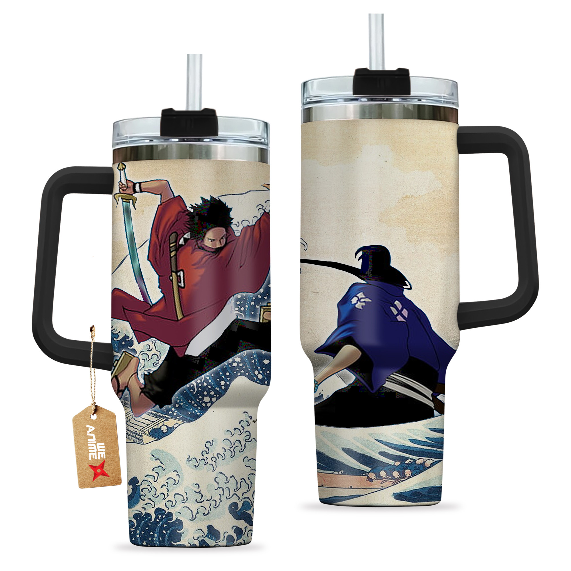 Mugen x Jin Anime Custom Stanley Cup 40 oz 30 oz Tumbler With HandleTVC2301147 - Image 2