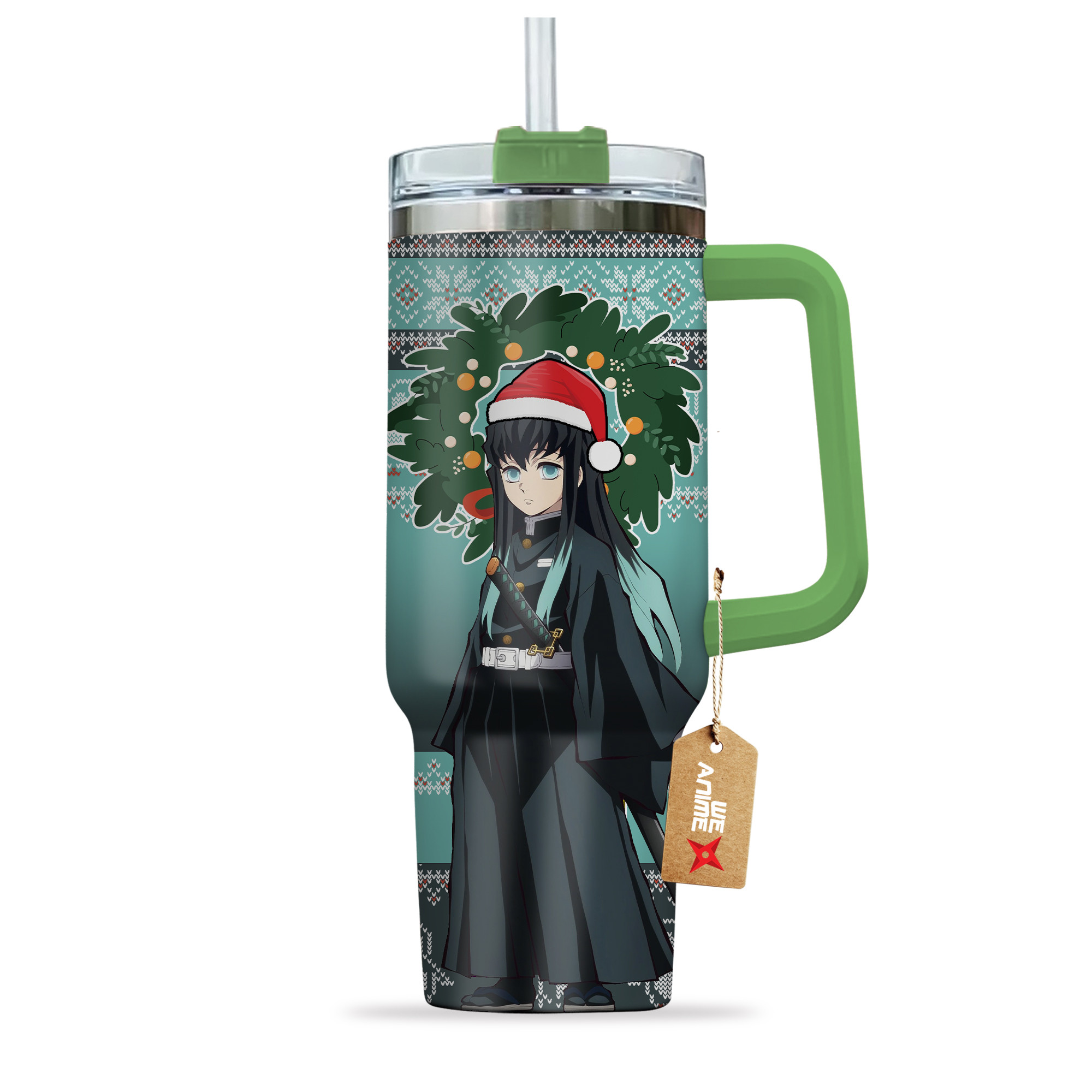Muichiro Demon Slayer Anime Custom Stanley Cup 40 oz 30 oz Tumbler With HandleTVC2301156 - Image 4