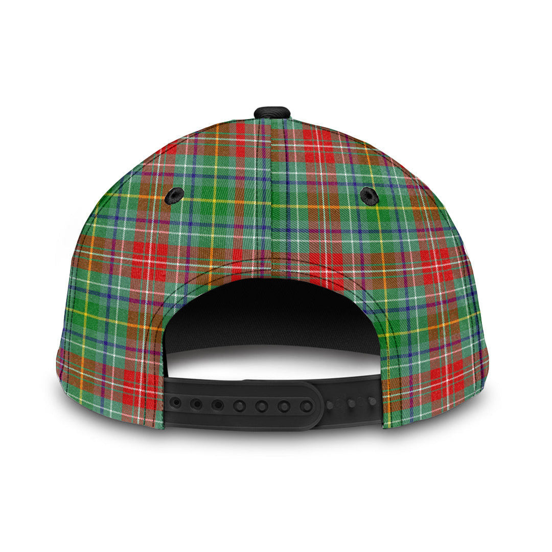 Muirhead Tartan Baseball Cap, Tartan Plaid Cap with Family Crest K23 Trucker Hats Custom Hats Gifts For Men & Women