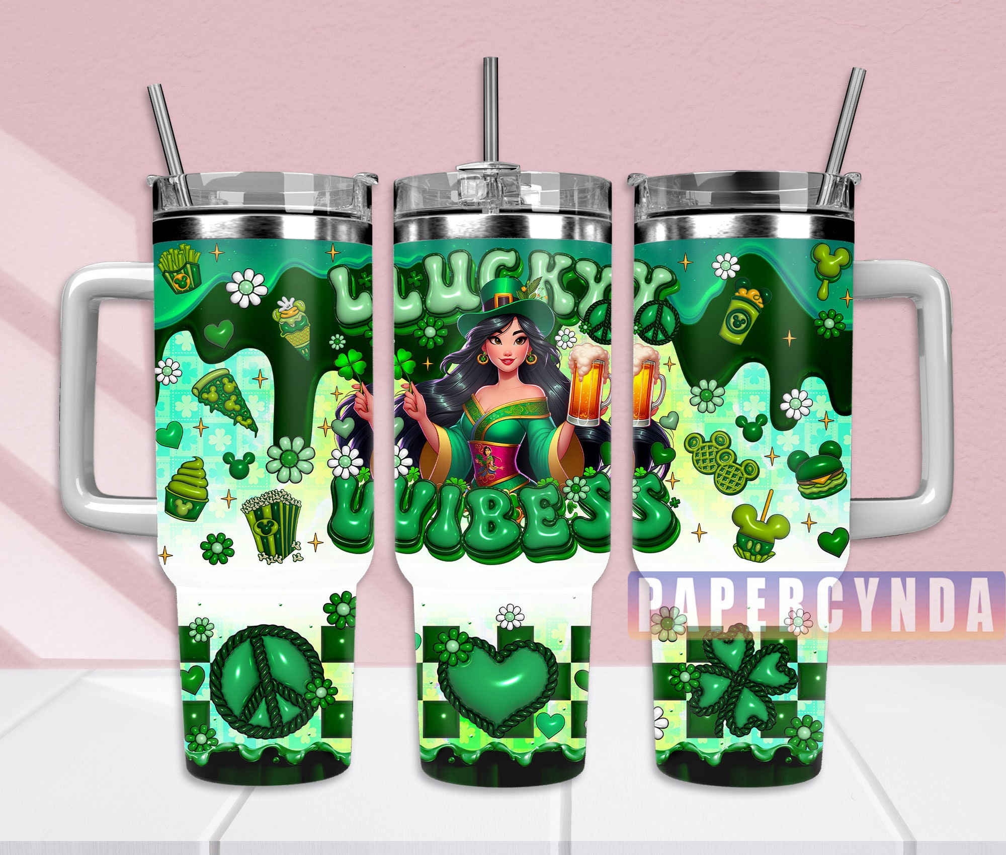 Mulan Custom Stanley Cup 40 oz 30 oz Tumbler With HandleTVC2301833