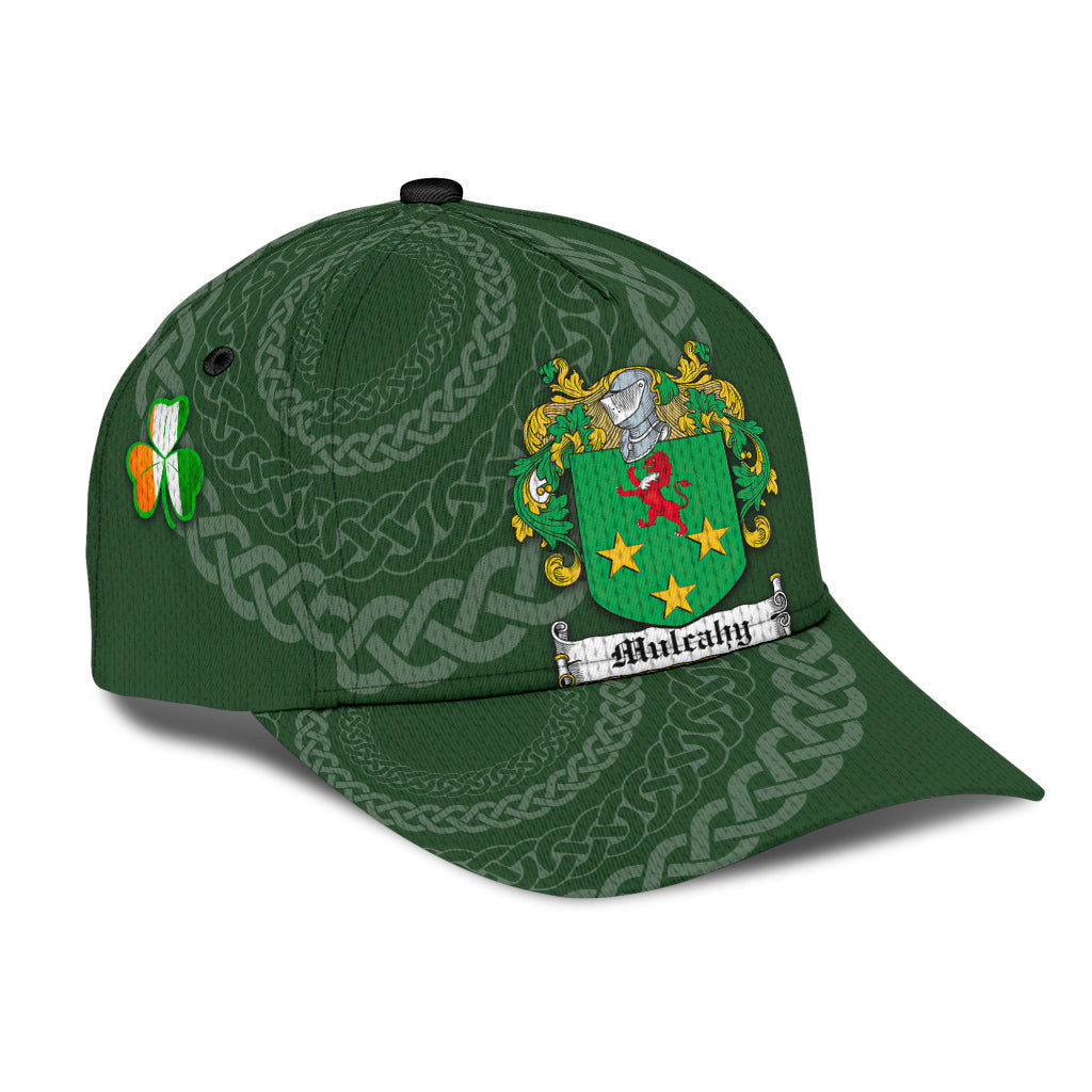 Mulcahy Coat Of Arms - Irish Family Crest St Patrick's Day Hat Classic Cap Trucker Hats Custom Hats Gifts For Men & Women