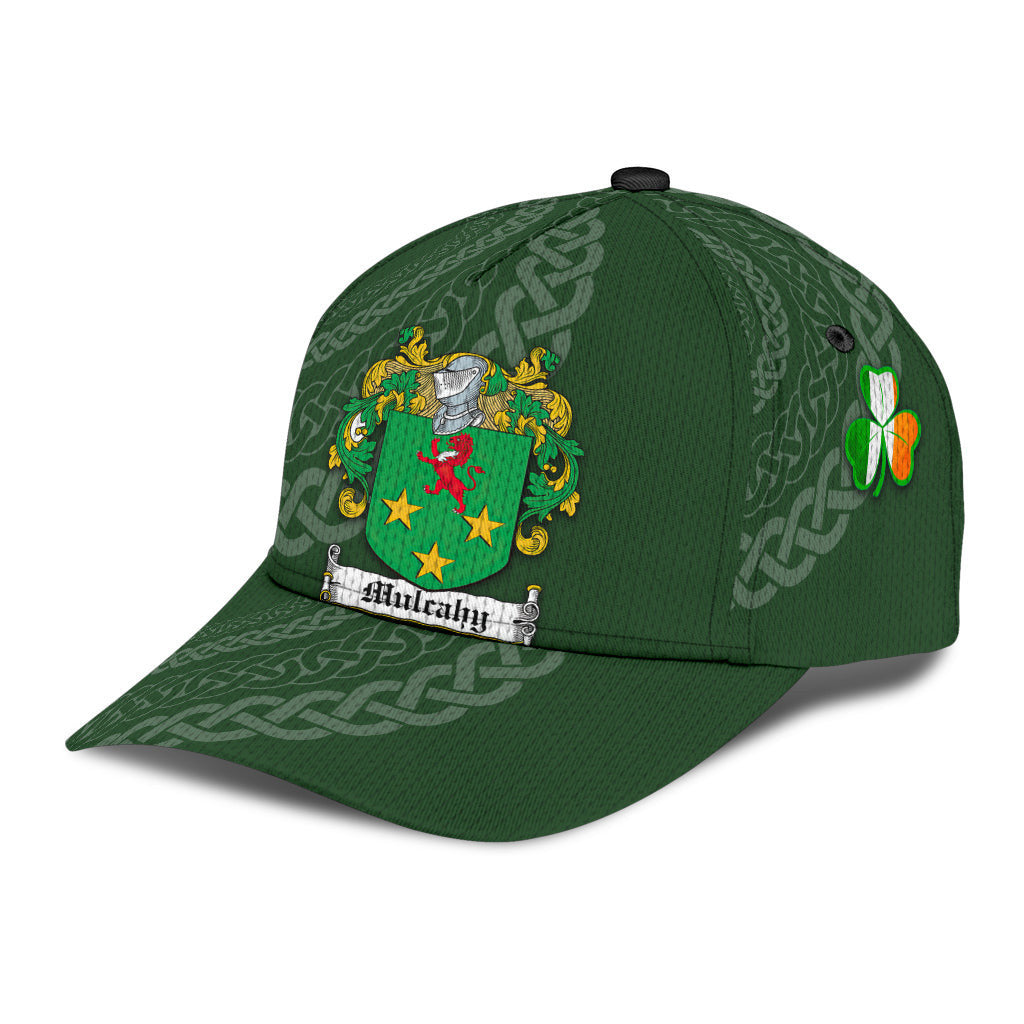 Mulcahy Coat Of Arms - Irish Family Crest St Patrick's Day Hat Classic Cap Trucker Hats Custom Hats Gifts For Men & Women