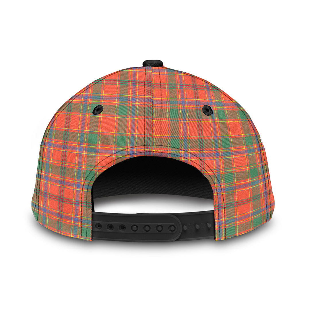 Munro Ancient Tartan Baseball Cap, Tartan Plaid Cap with Family Crest K23 Trucker Hats Custom Hats Gifts For Men & Women
