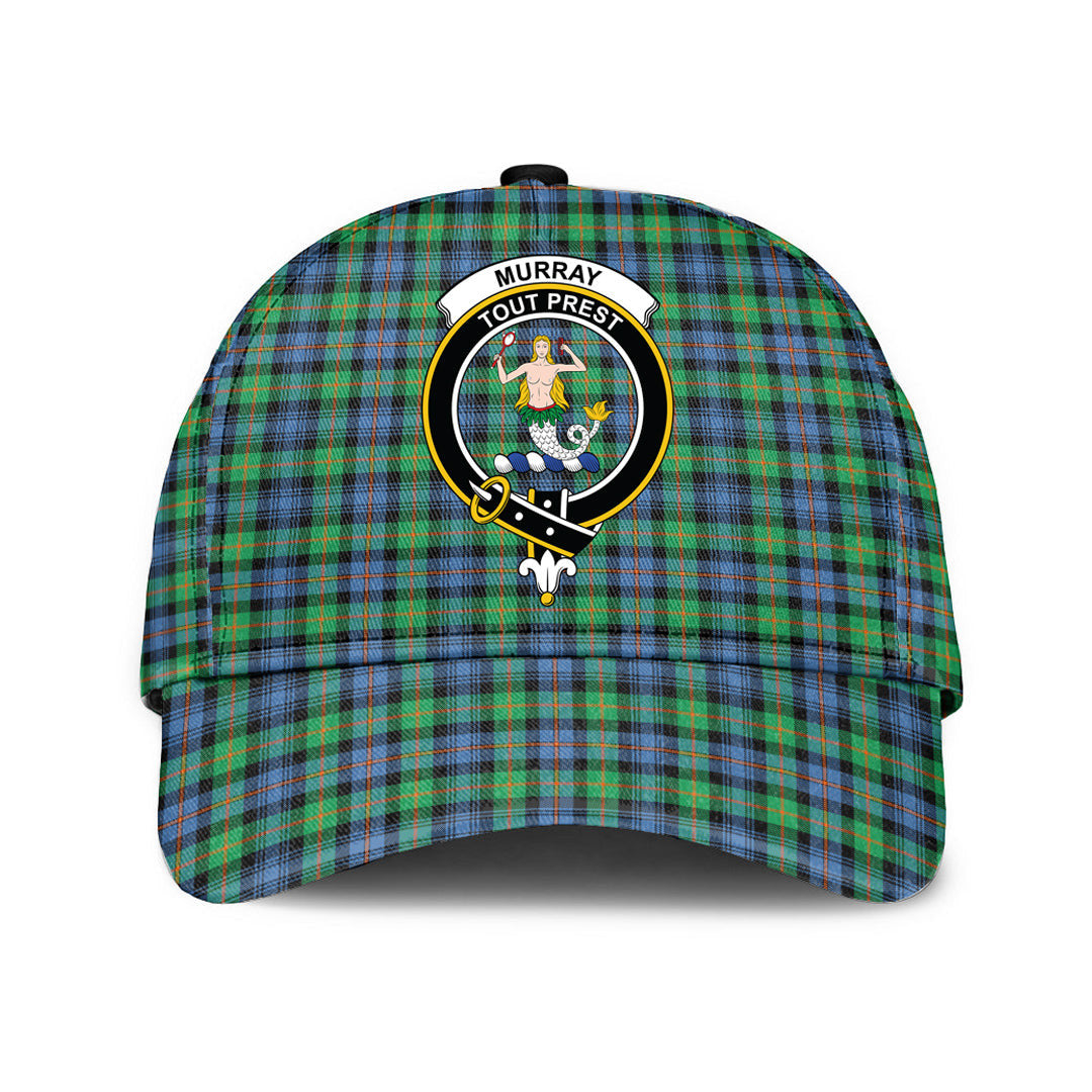 Murray of Atholl Ancient Tartan Baseball Cap, Tartan Plaid Cap with Family Crest K23 Trucker Hats Custom Hats Gifts For Men & Women