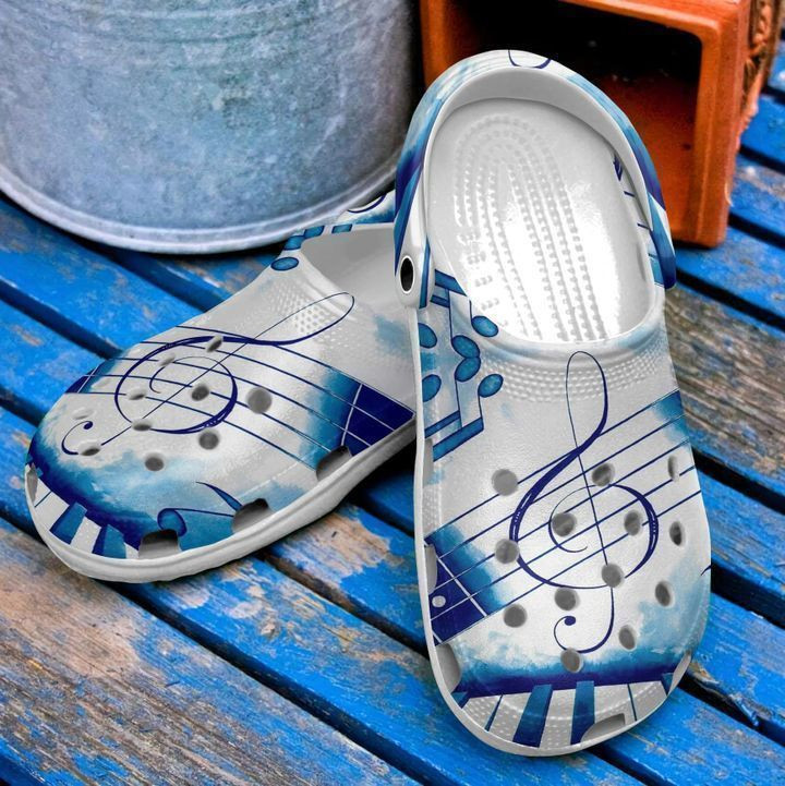 Music Blue Symphony Classic Clogs Shoes