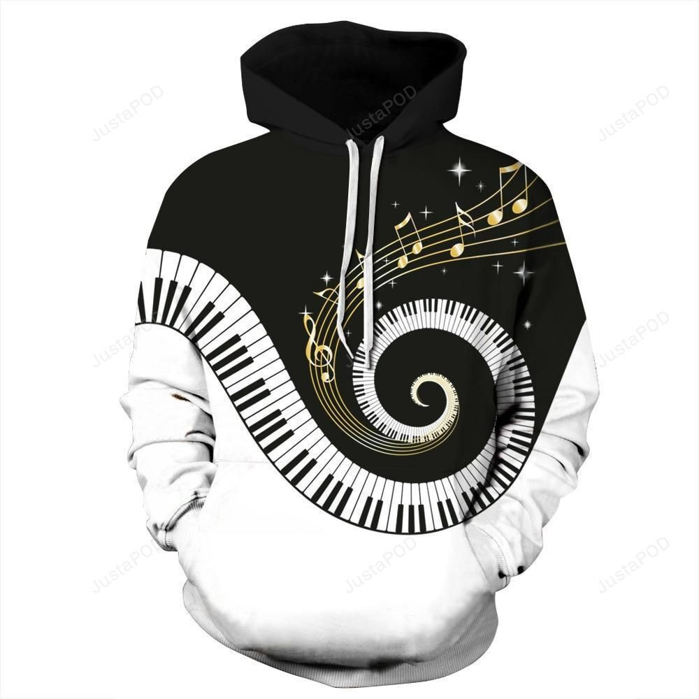 Music Paisley 3D All Over Print Hoodie, Zip Hoodie