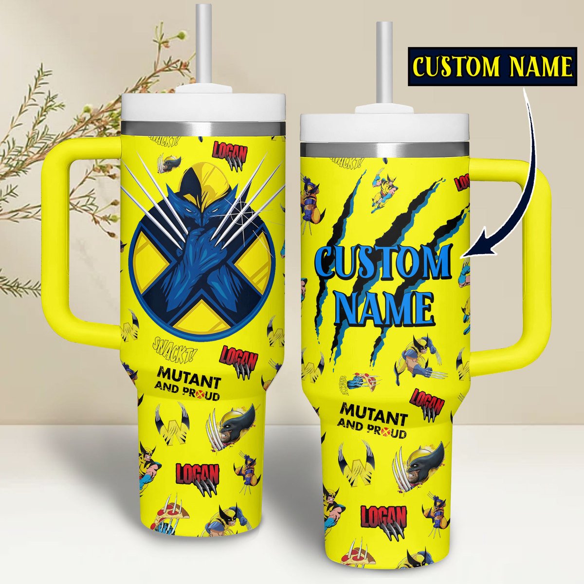 Mutant and Proud Song by Henry Jackman Music Custom Stanley Cup 40 oz 30 oz Tumbler With HandleTVC2301264