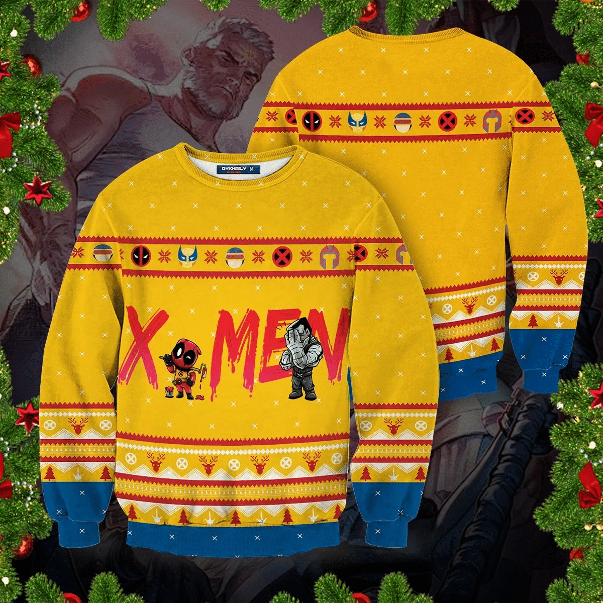 Mutants Ugly Christmas Sweater Adult 3D Funny Matching for family