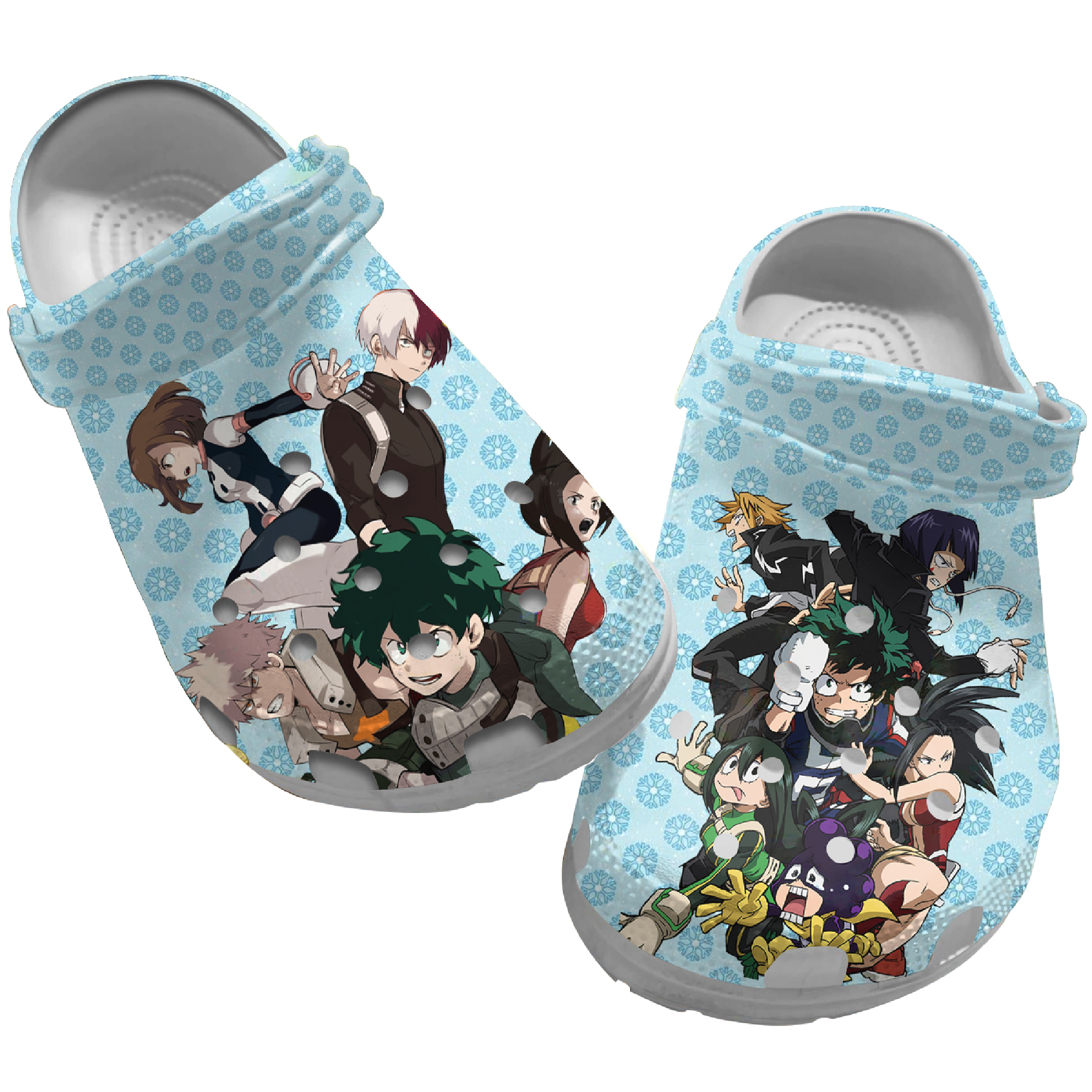 My Hero Academia Anime Crocs Crocband Clogs Shoes Comfortable For Men Women and Kids