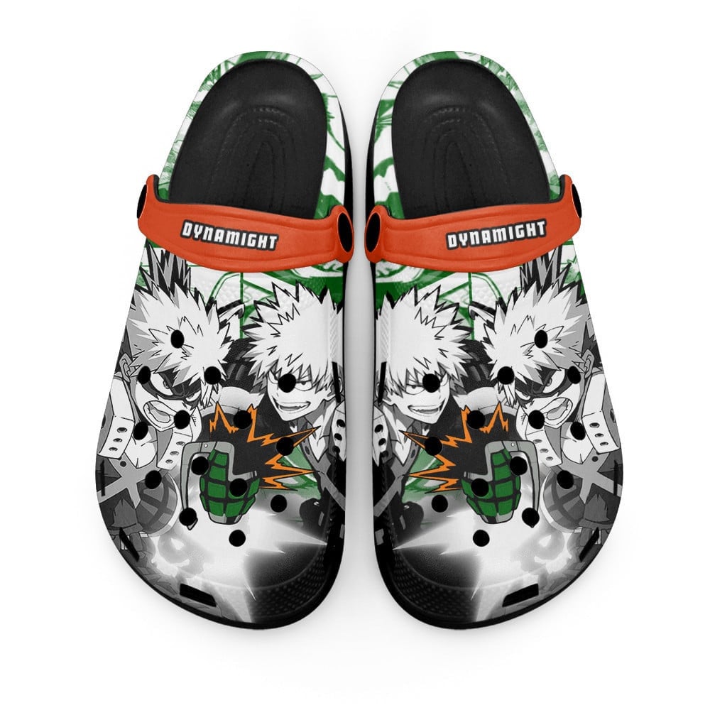My Hero Academia Anime Crocs Crocband Clogs Shoes Comfortable For Men Women and Kids
