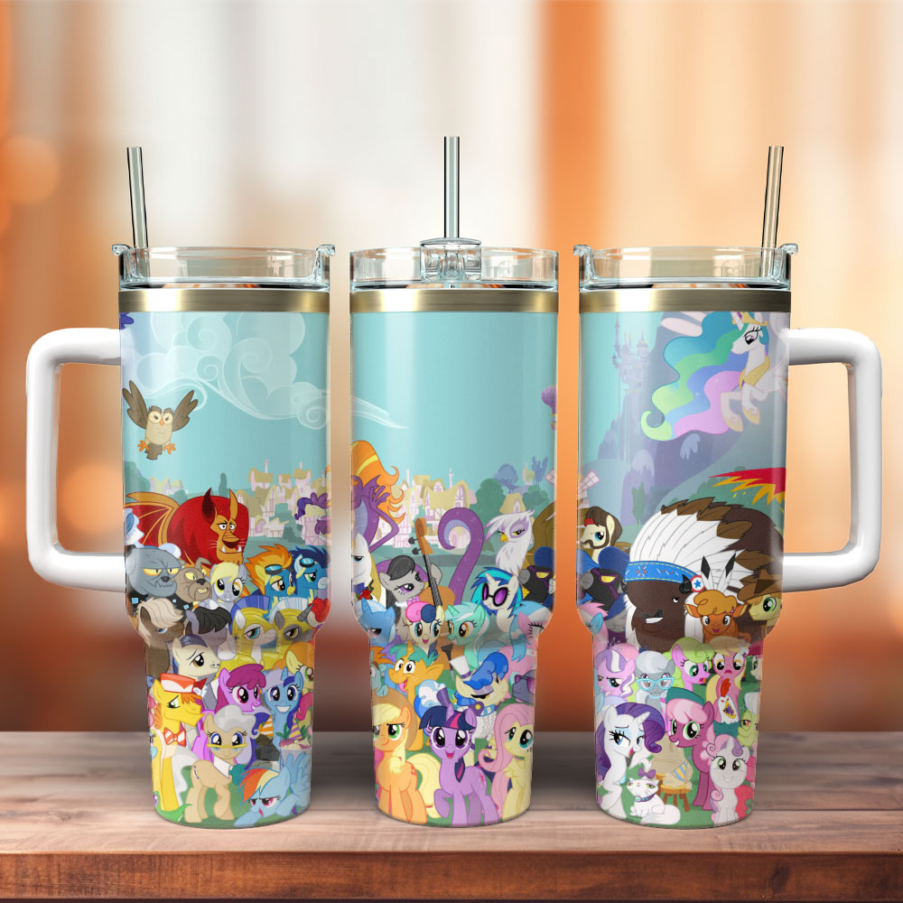 My Little Pony TV Series Custom Stanley Cup 40 oz 30 oz Tumbler With HandleTVC2301337
