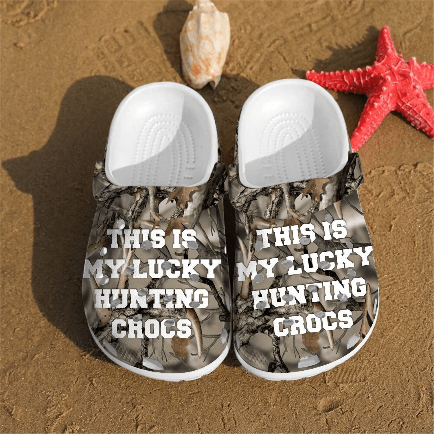 My lucky hunting shoes Crocs Crocband Clogs Shoes For Men Women