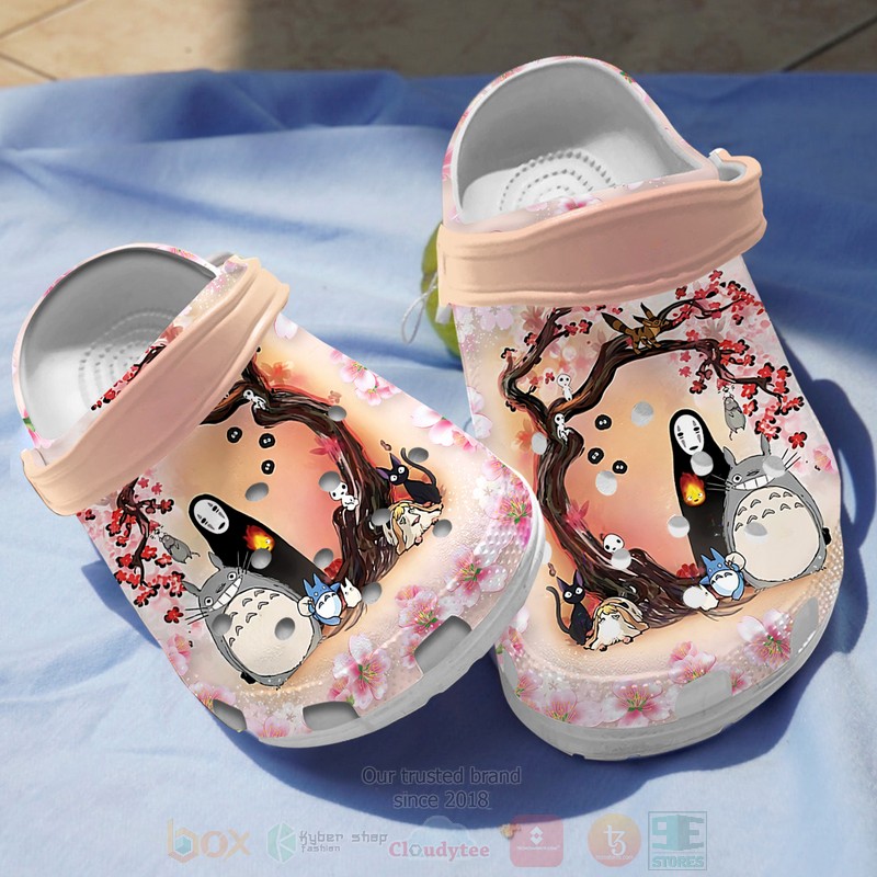 My Neighbor Totoro Anime Crocs Crocband Clogs Shoes Comfortable For Men Women and Kids
