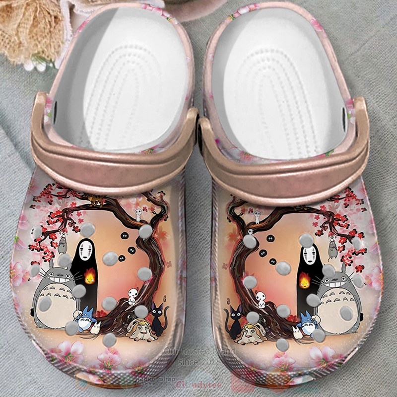 My Neighbor Totoro Anime Crocs Crocband Clogs Shoes Comfortable For Men Women and Kids - Image 4