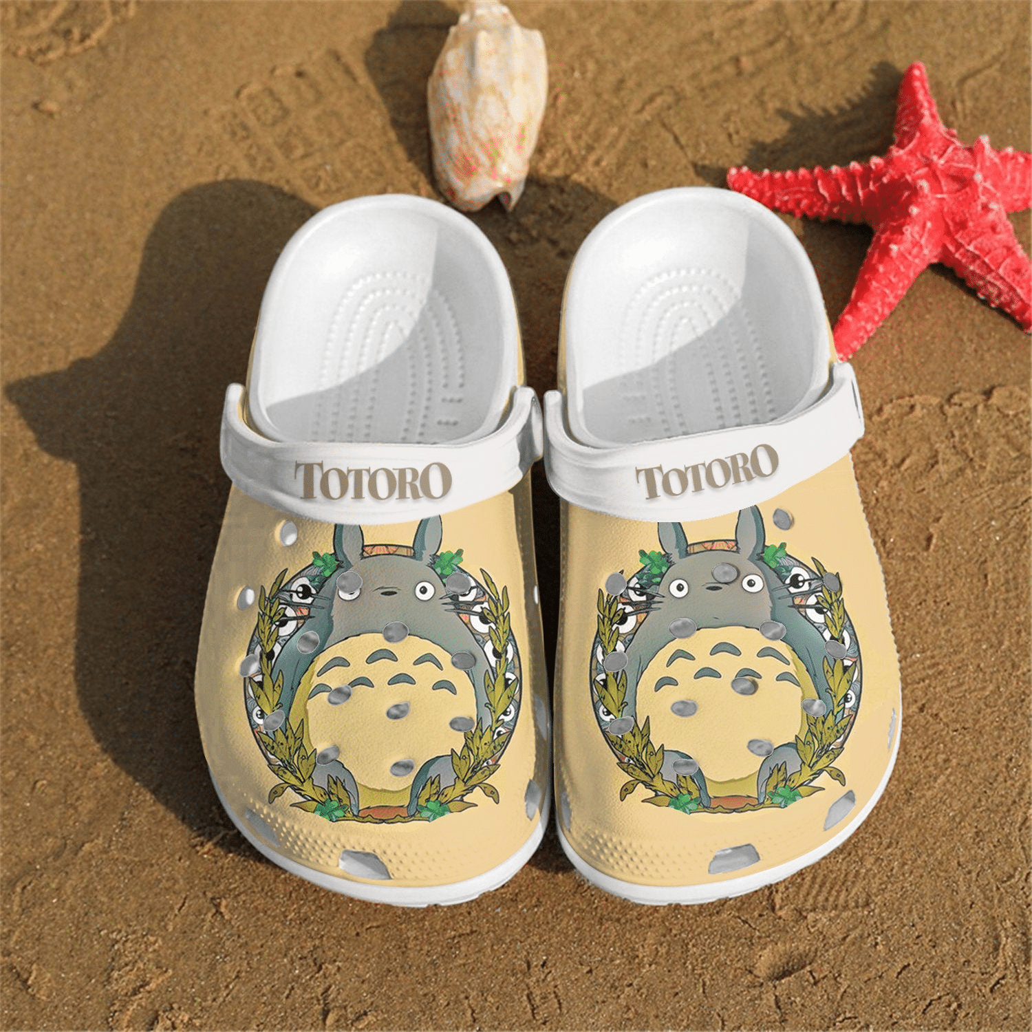 My Neighbor Totoro Anime Crocs Crocband Clogs Shoes Comfortable For Men Women and Kids