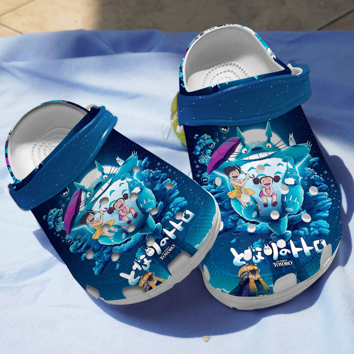 My Neighbor Totoro Anime Crocs Crocband Clogs Shoes Comfortable For Men Women and Kids