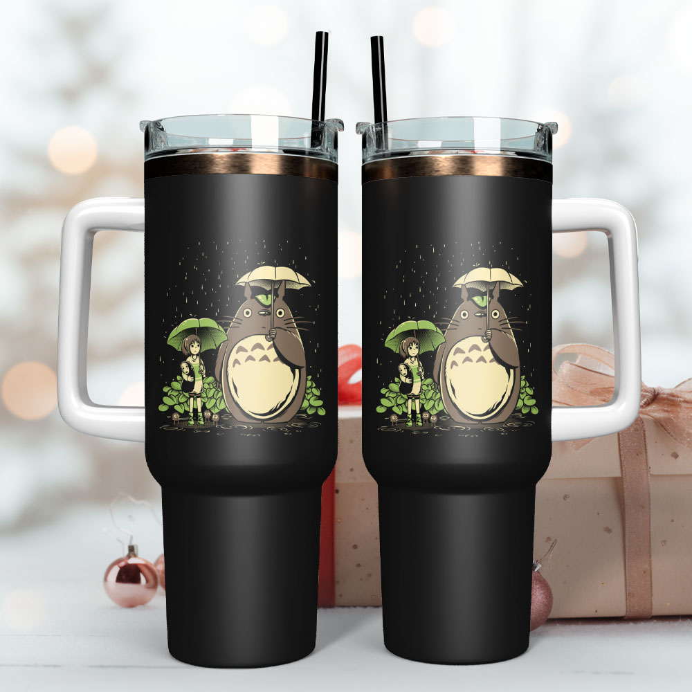 My Neighbor Totoro Anime Custom Stanley Cup 40 oz 30 oz Tumbler With HandleTVC2301248