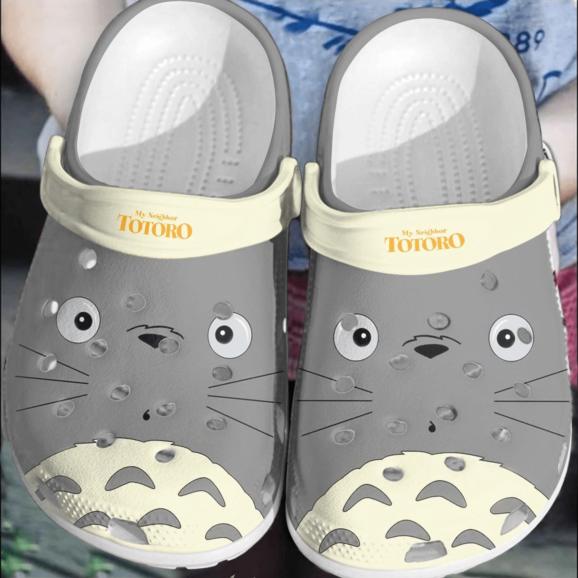 My Neighbor Totoro Crocs Crocband Comfortable Clogs Shoes For Men Women