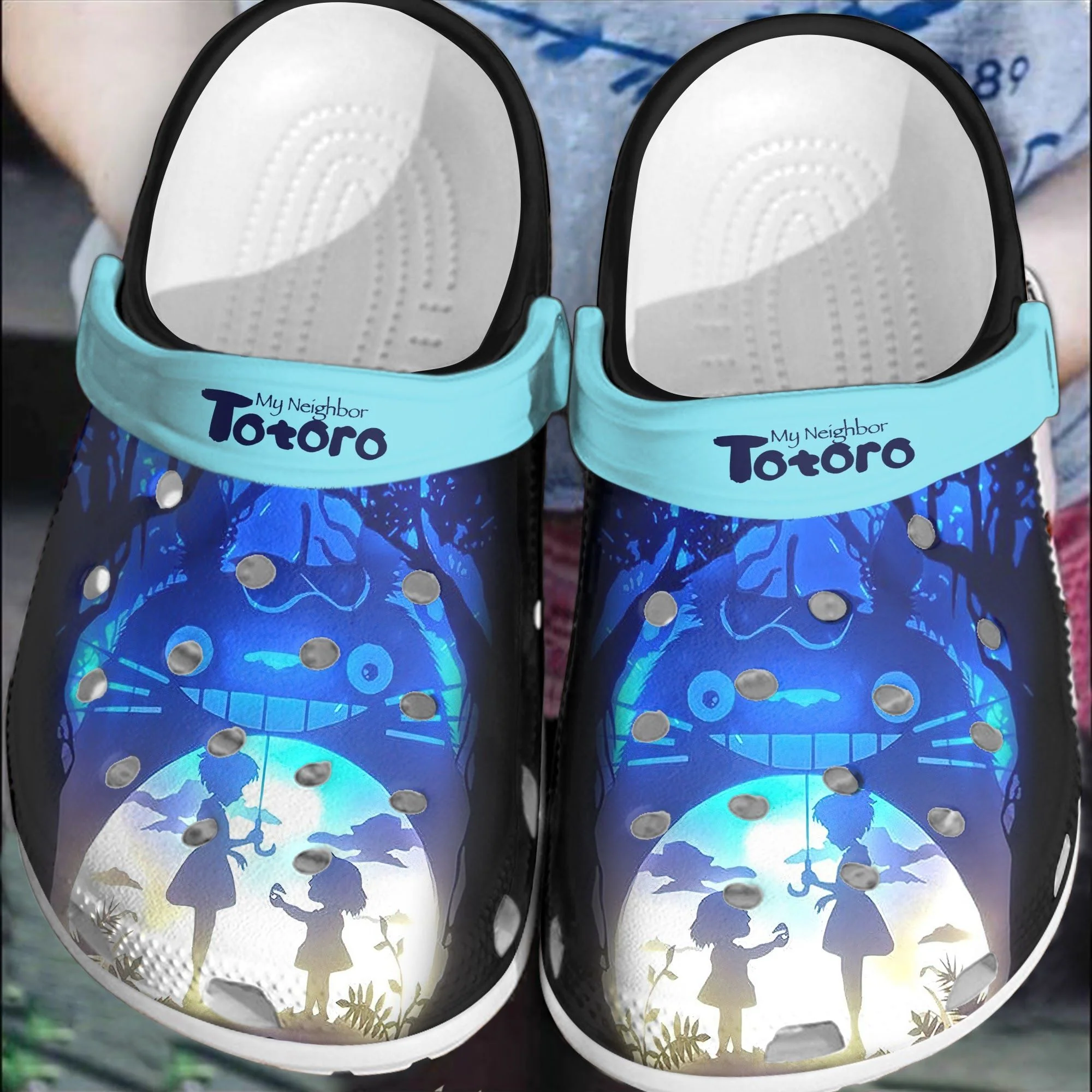 My Neighbor Totoro Crocs Crocband Comfortable Shoes Clogs For Men Women