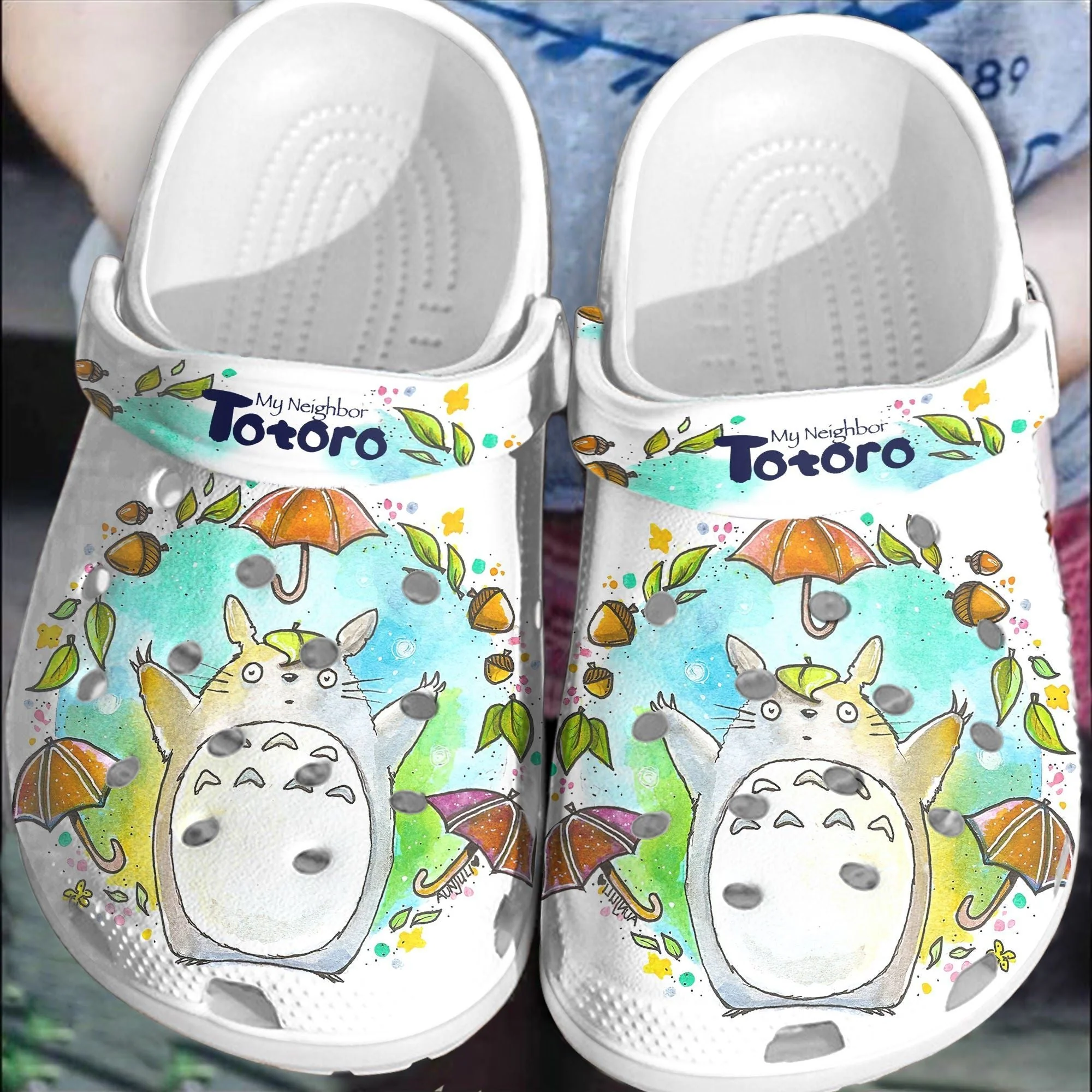 My Neighbor Totoro Crocs Crocband Shoes Clogs Comfortable For Men Women