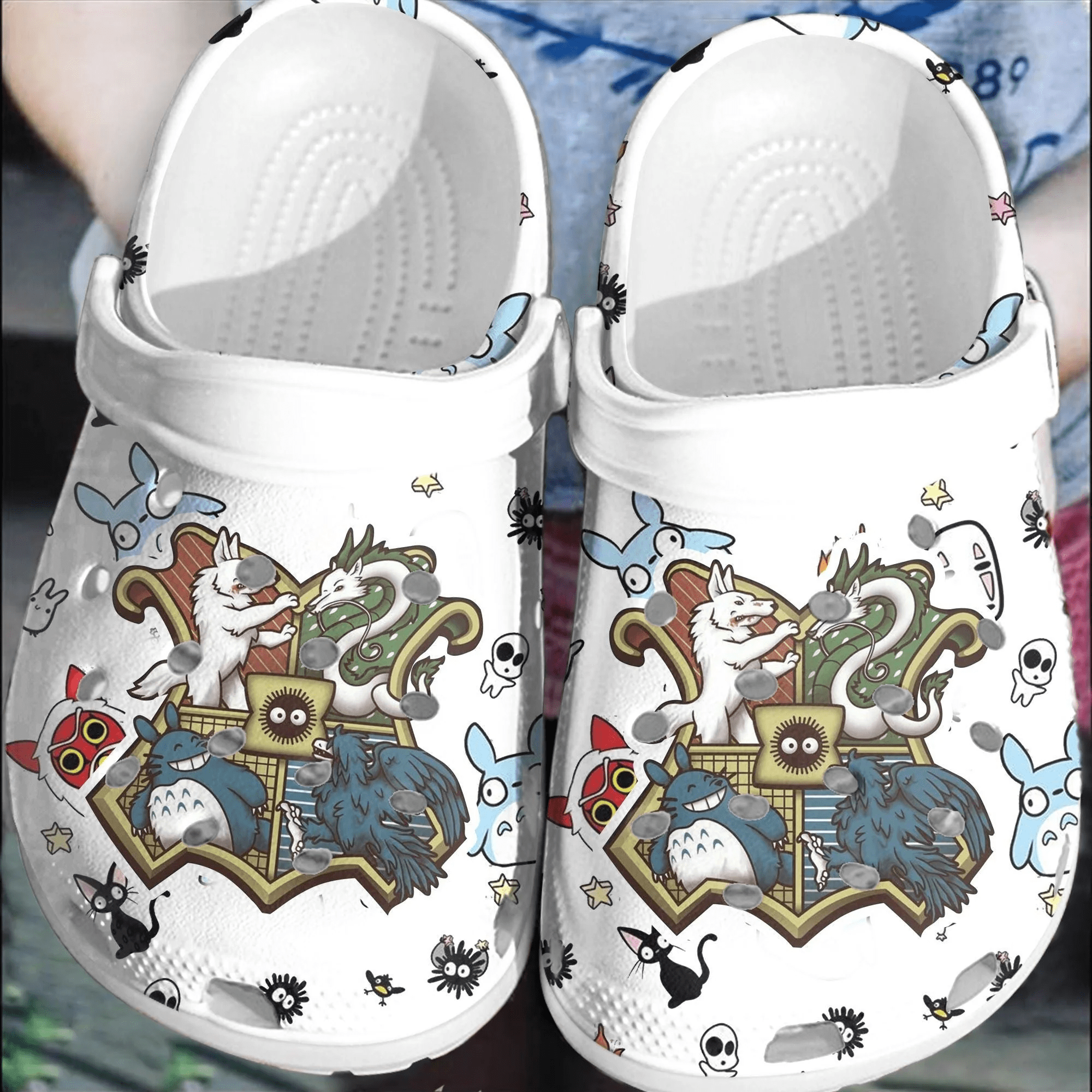 My Neighbor Totoro Crocs Crocband Shoes Comfortable Clogs For Men Women