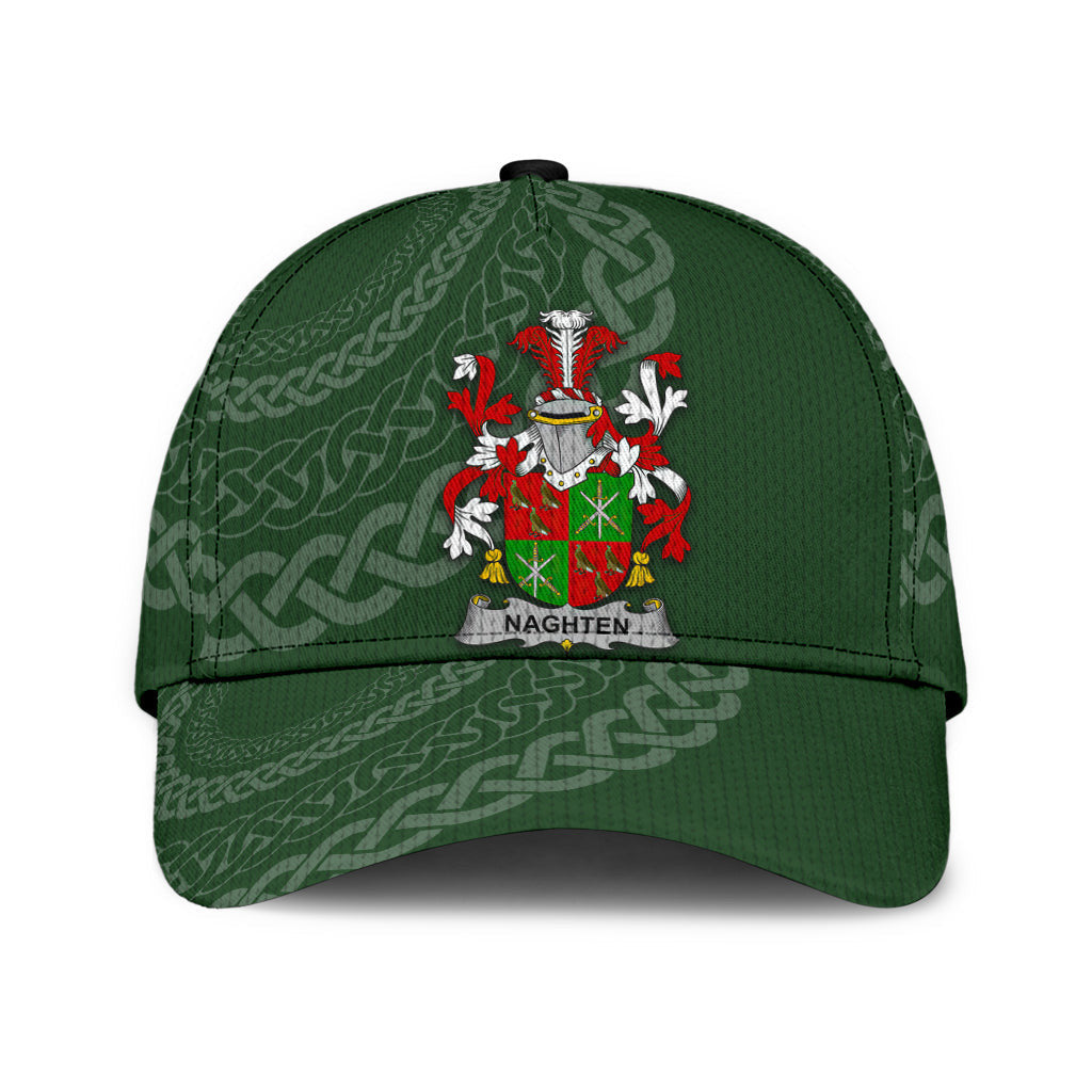 Naghten Coat Of Arms - Irish Family Crest St Patrick's Day Hat Classic Cap Trucker Hats Custom Hats Gifts For Men & Women