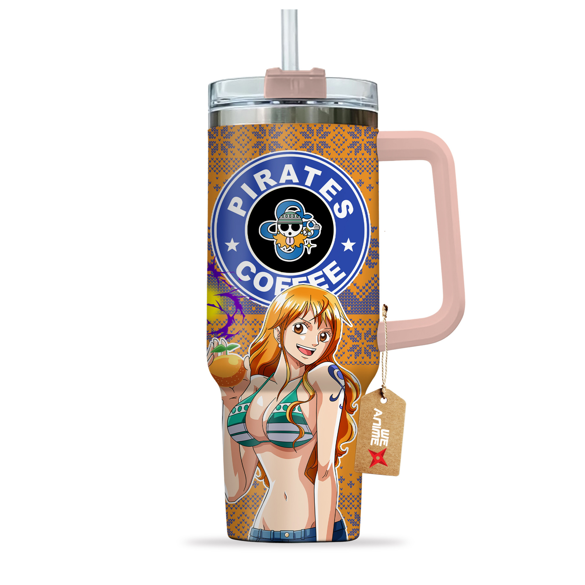 Nami One Piece Anime Custom Stanley Cup 40 oz 30 oz Tumbler With HandleTVC2301158 - Image 4