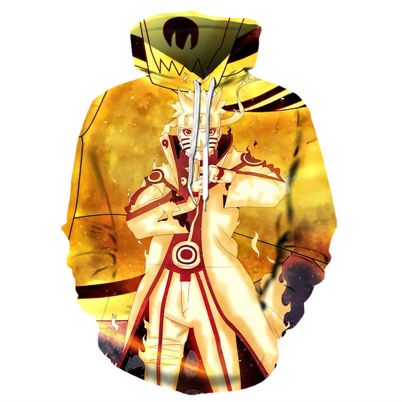 Naruto 3D All Over Print Hoodie, Zip Hoodie