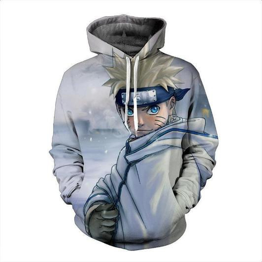 Naruto 3D All Over Print Hoodie, Zip Hoodie