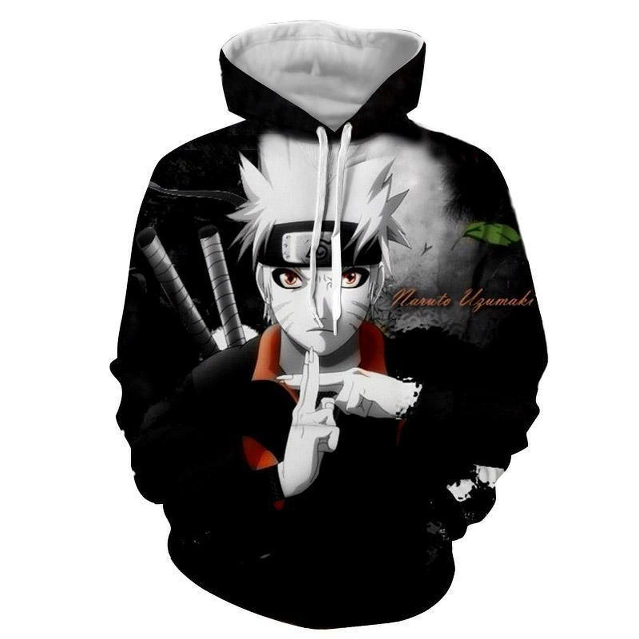 Naruto 3D All Over Print Hoodie, Zip Hoodie