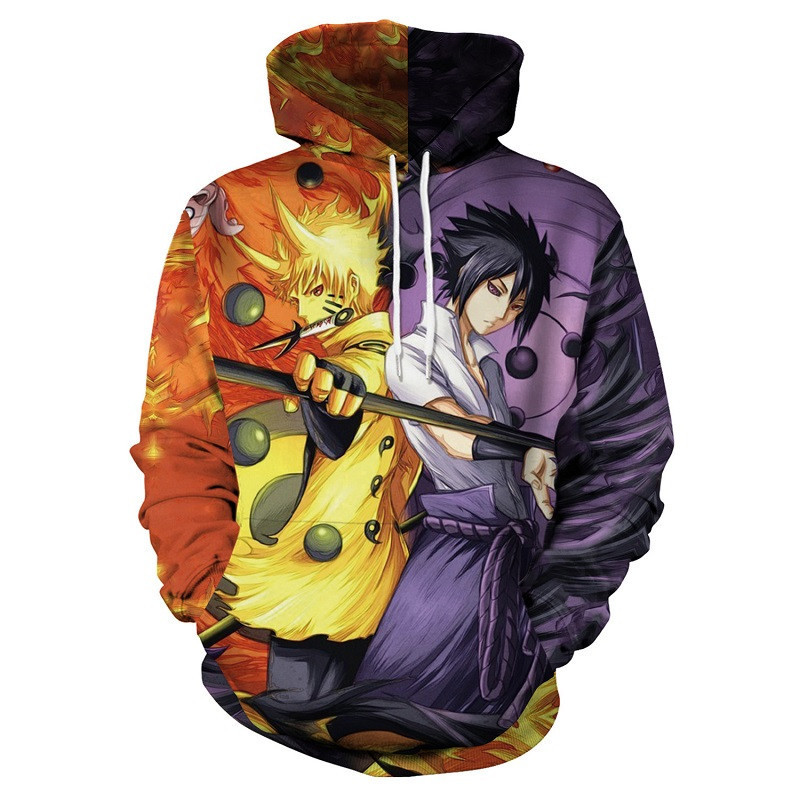 Naruto 3D All Over Print Hoodie, Zip Hoodie