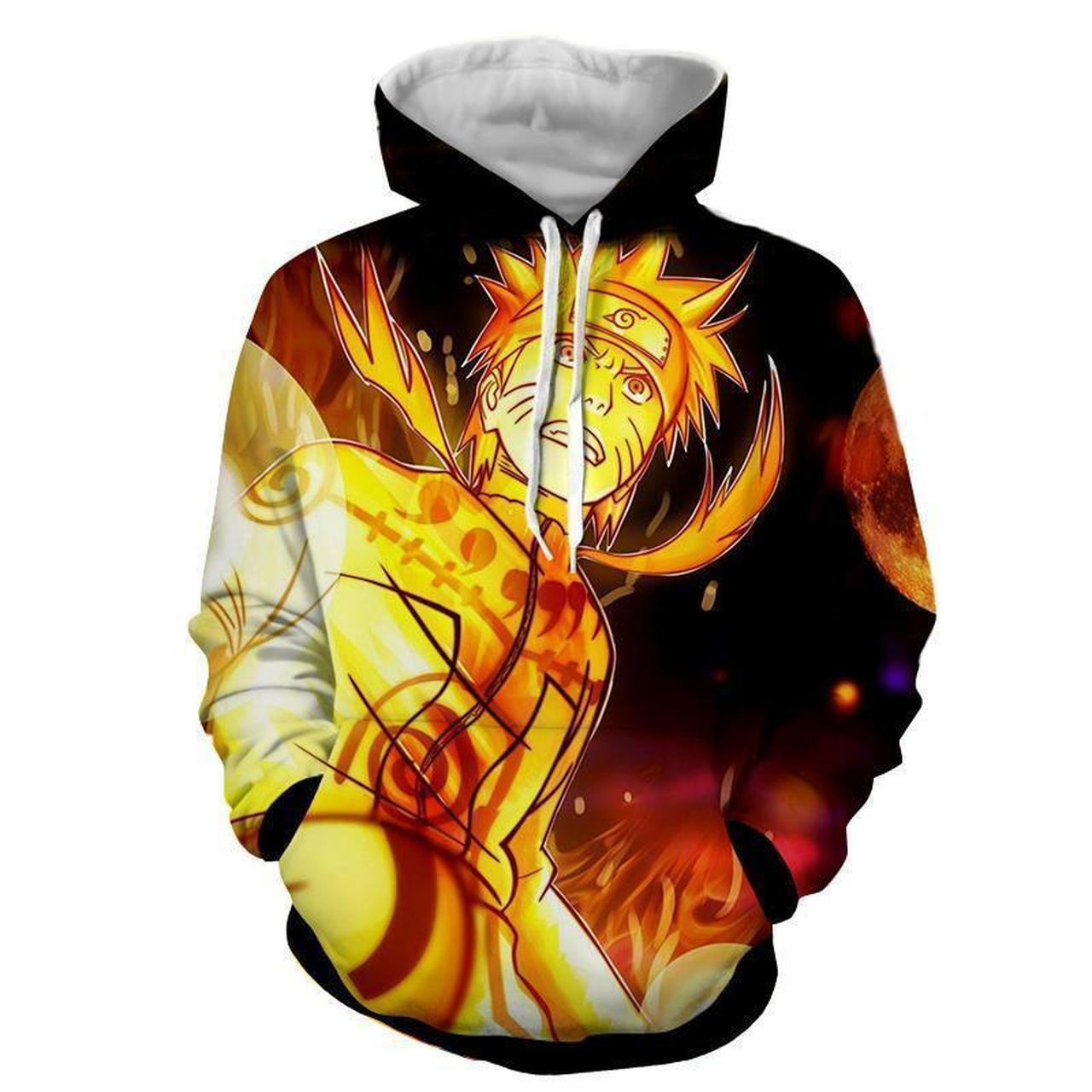 Naruto 3D All Over Print Hoodie, Zip Hoodie