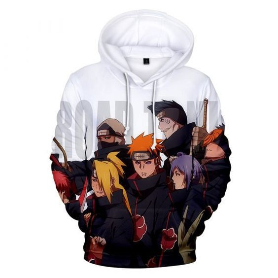 Naruto 3D All Over Print Hoodie, Zip Hoodie