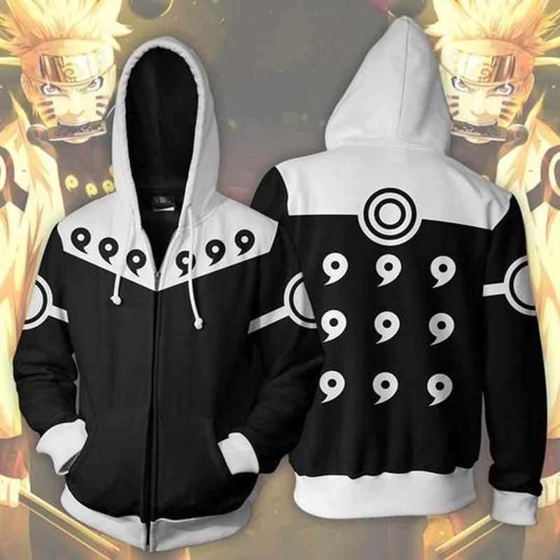 Naruto 3D All Over Print Hoodie, Zip Hoodie